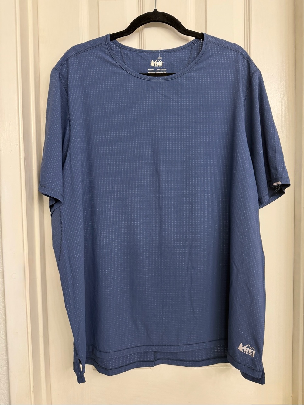 7153 REI Co-op Men’s Short-Sleeve Crew Performance Tee in Slate Blue XL